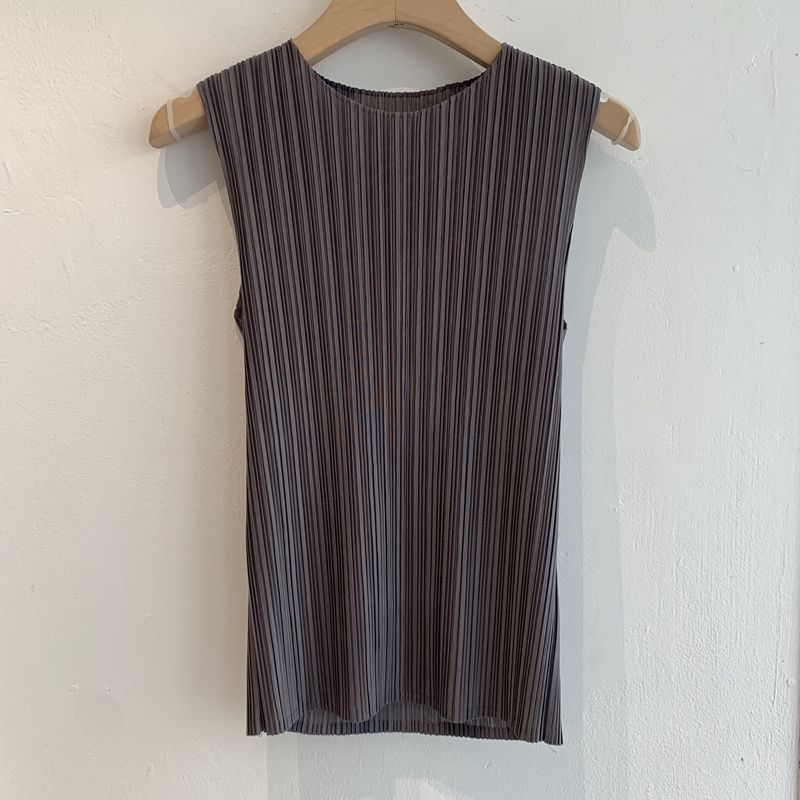 Rumie Pleats sleeveless *premium (3COLOR)