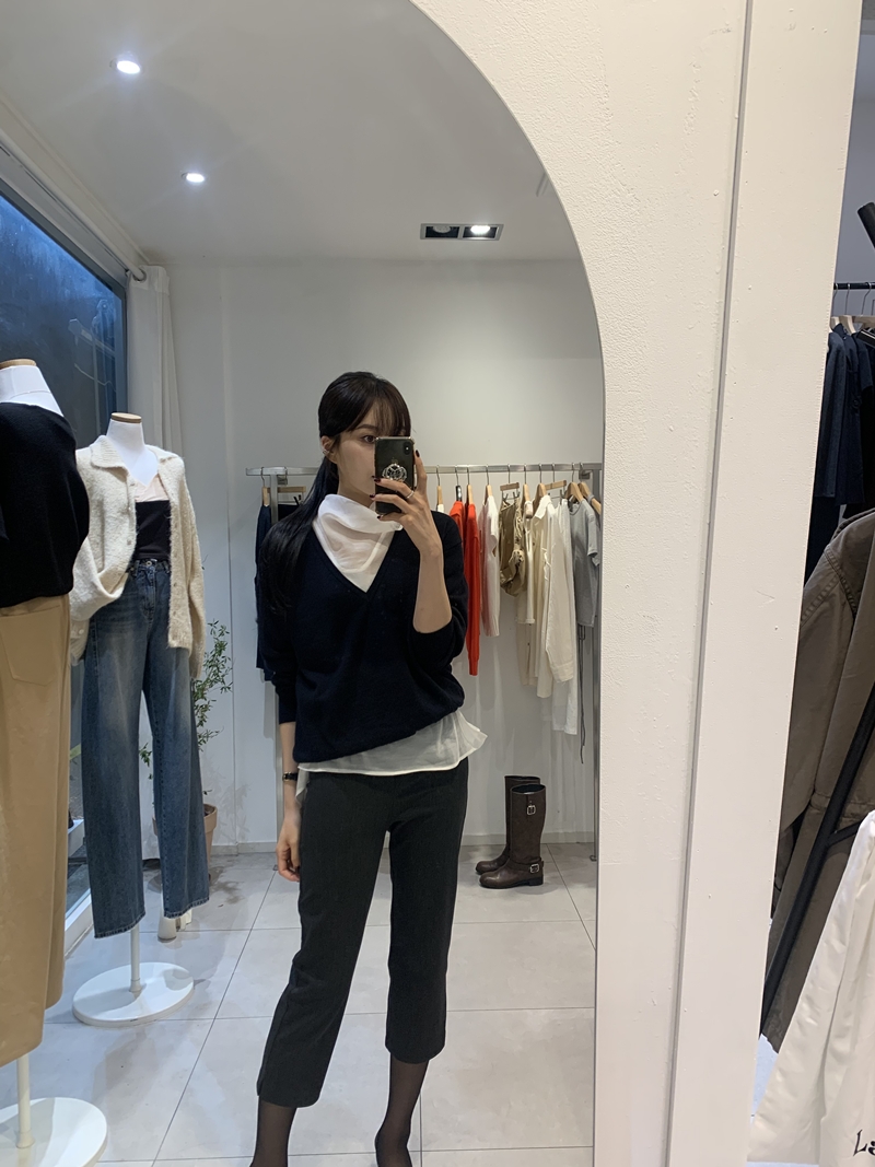 FW VARR HIGHNECK BLOUSE *premium