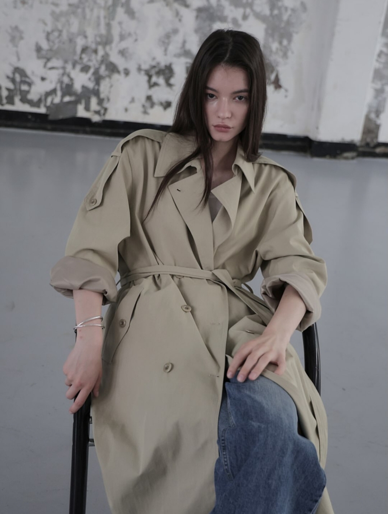 26FW HERITAGE MAXI Trench CT (3COLOR) *HQ
