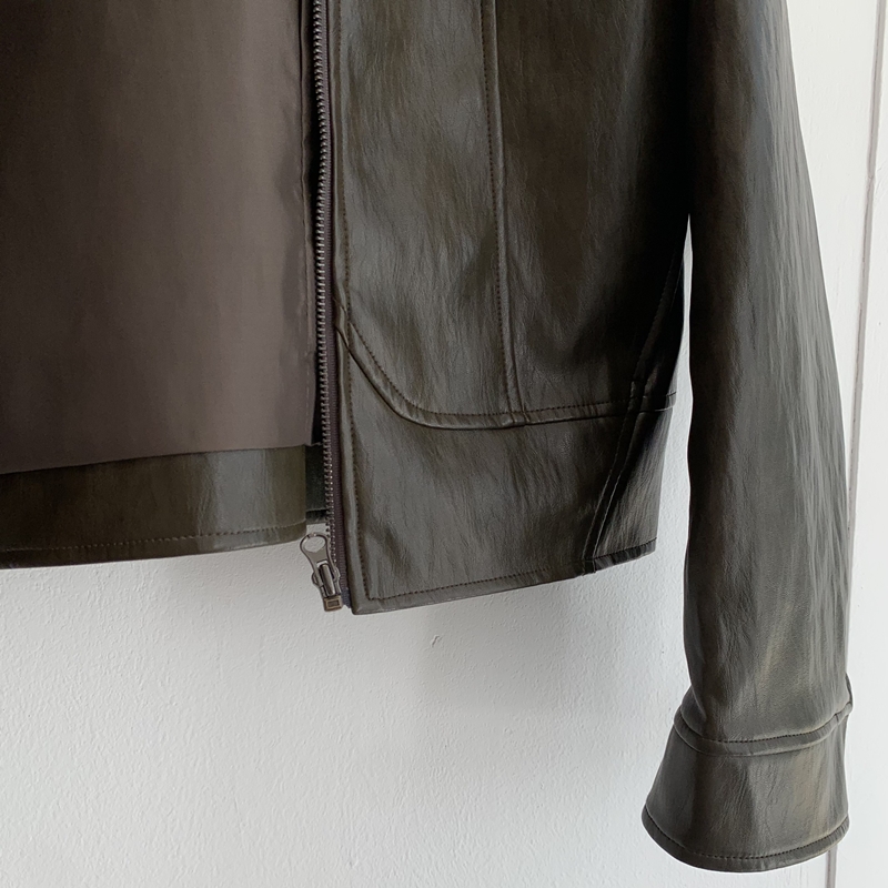 26FW LEATHER STANDARD JACKET *HQ