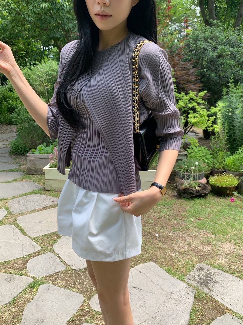 Rumie Pleats cardigan*premium (3COLOR)