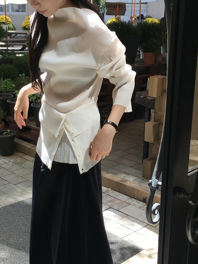26FW CLASIC PLEATS SET *HQ (2COLOR)