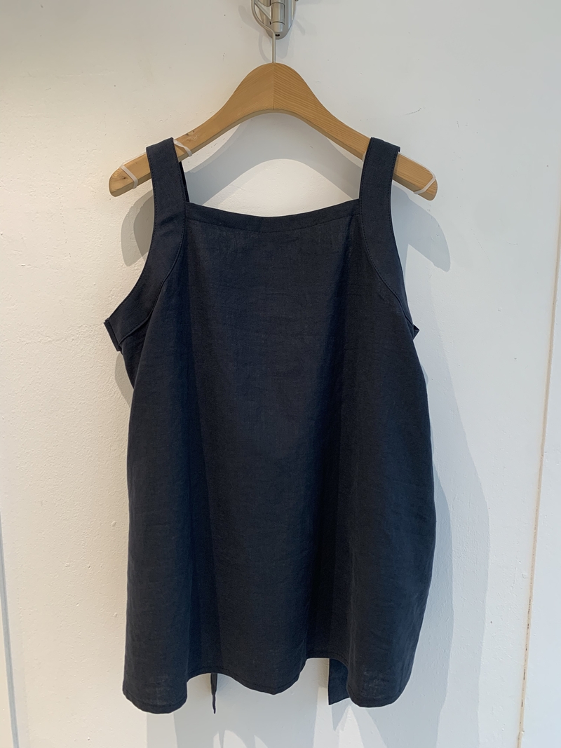 Ramon Linen Ribbon blouse (2COLOR)