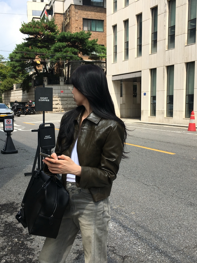 26FW LEATHER STANDARD JACKET *HQ