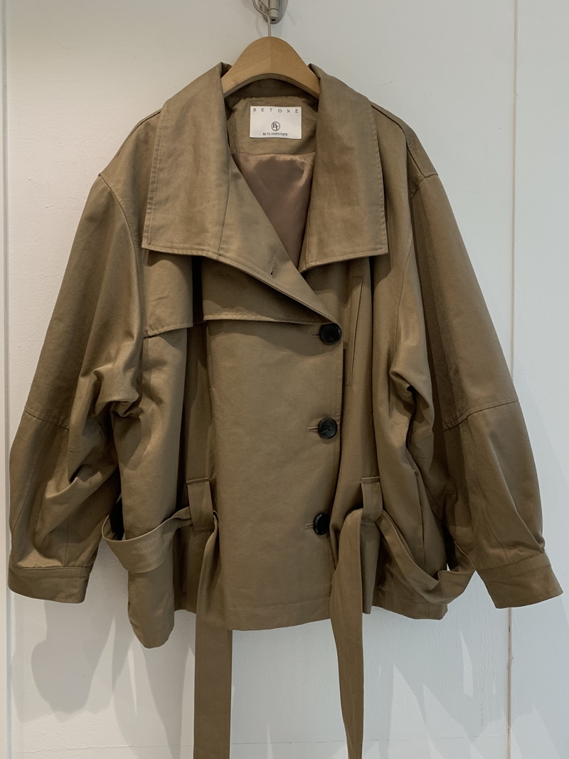 26FW OVER-FIT TRENCH COAT (BEIGE)