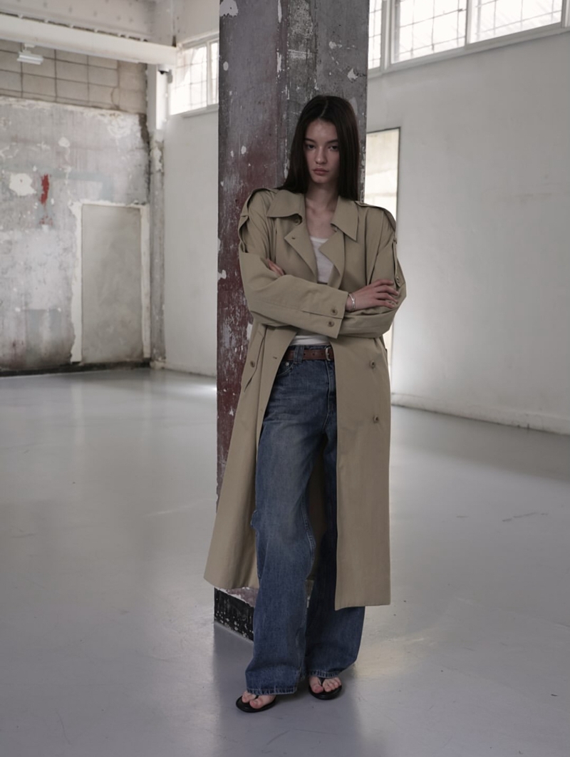 26FW HERITAGE MAXI Trench CT (3COLOR) *HQ