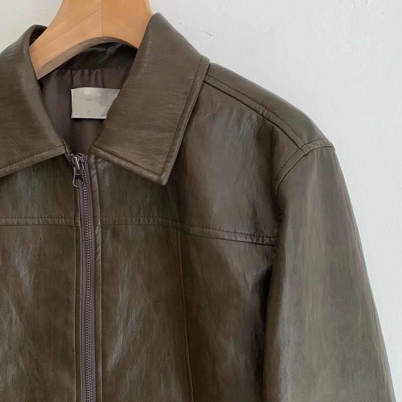 26FW LEATHER STANDARD JACKET *HQ