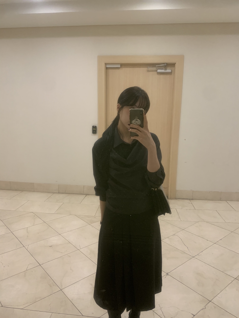 26FW Pleats MIDI SK *HQ (2COLOR)