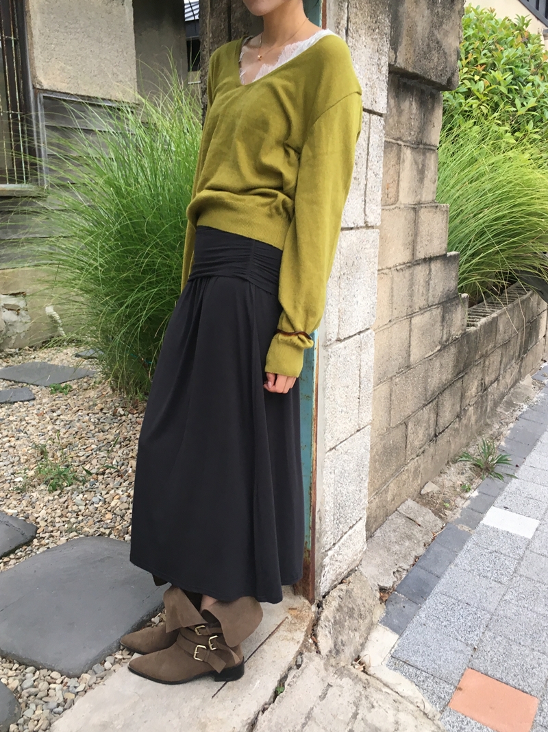 26fw Deep cashmere V-neck knit (3COLOR)