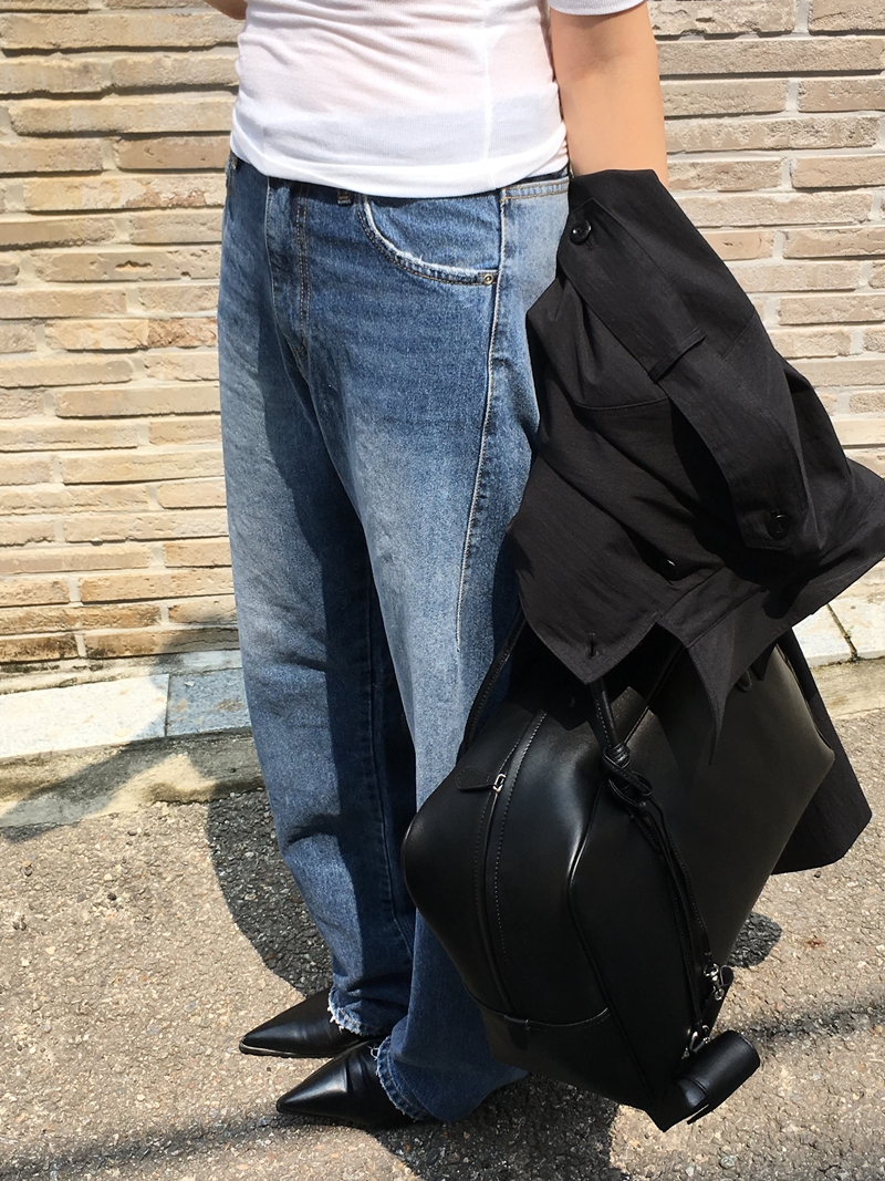 26FW LUMI WASHING DENIM JEANS *HQ