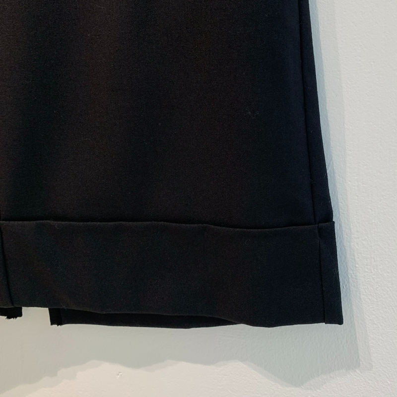 26FW WOOL CARVE H- SKIRT (2COLOR)