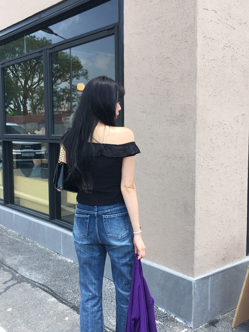 WASHING Deep boots cut Denim PT