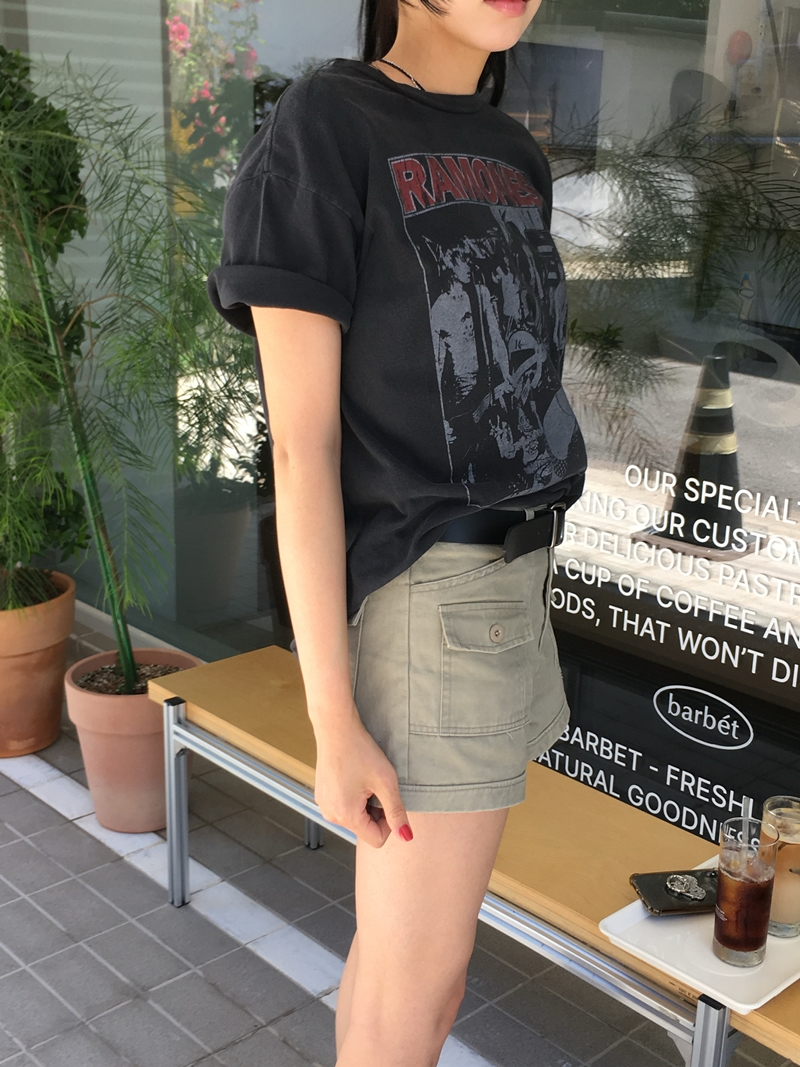 RAMONES Cotton Tee (2COLOR)
