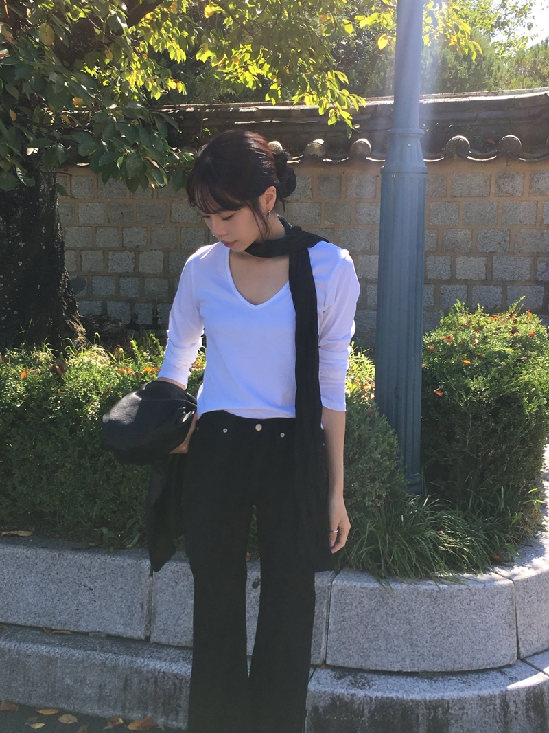 FW PLEATS MUFFLER (2COLOR)
