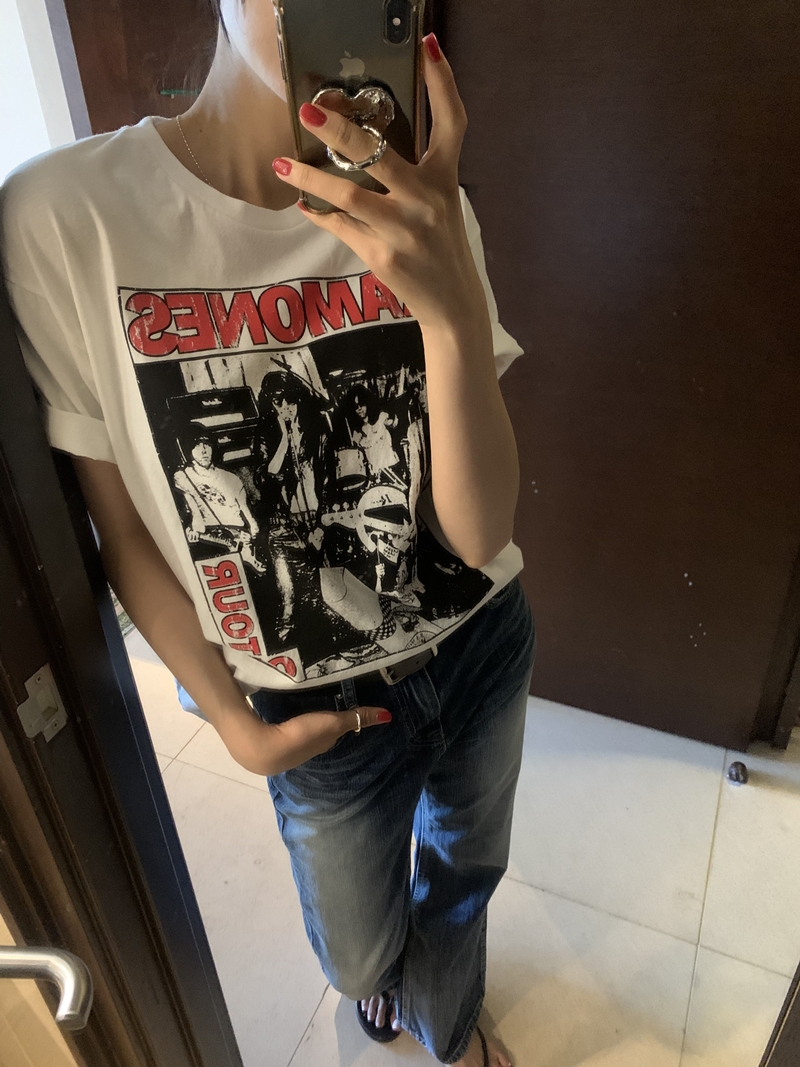 RAMONES Cotton Tee (2COLOR)