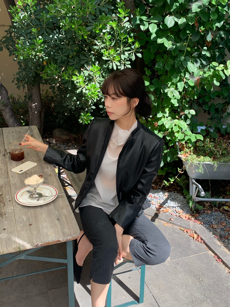 FW VARR HIGHNECK BLOUSE *premium