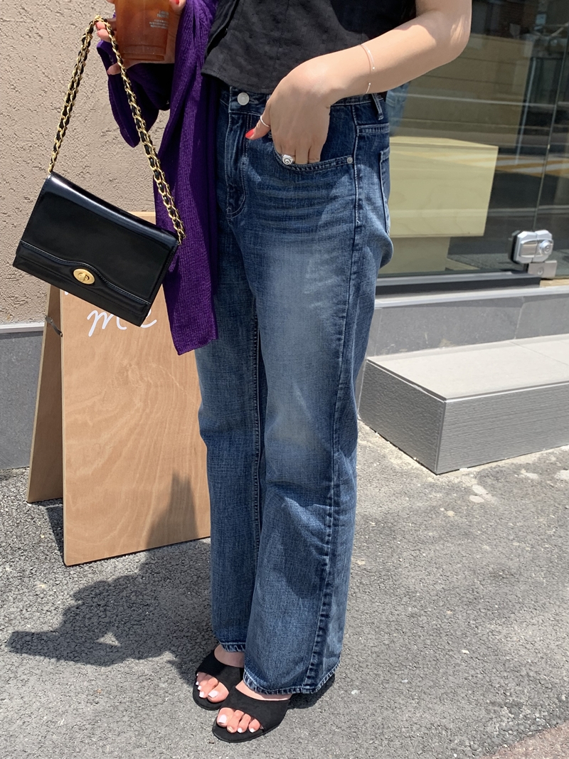 WASHING Deep boots cut Denim PT