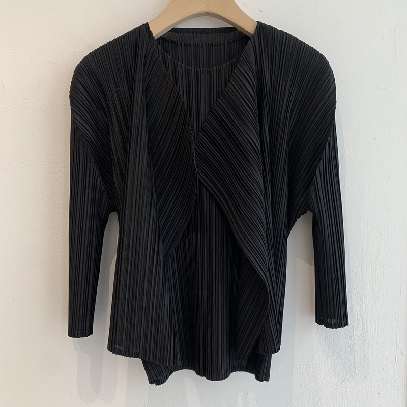 Rumie Pleats cardigan*premium (3COLOR)