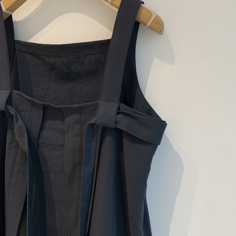 Ramon Linen Ribbon blouse (2COLOR)
