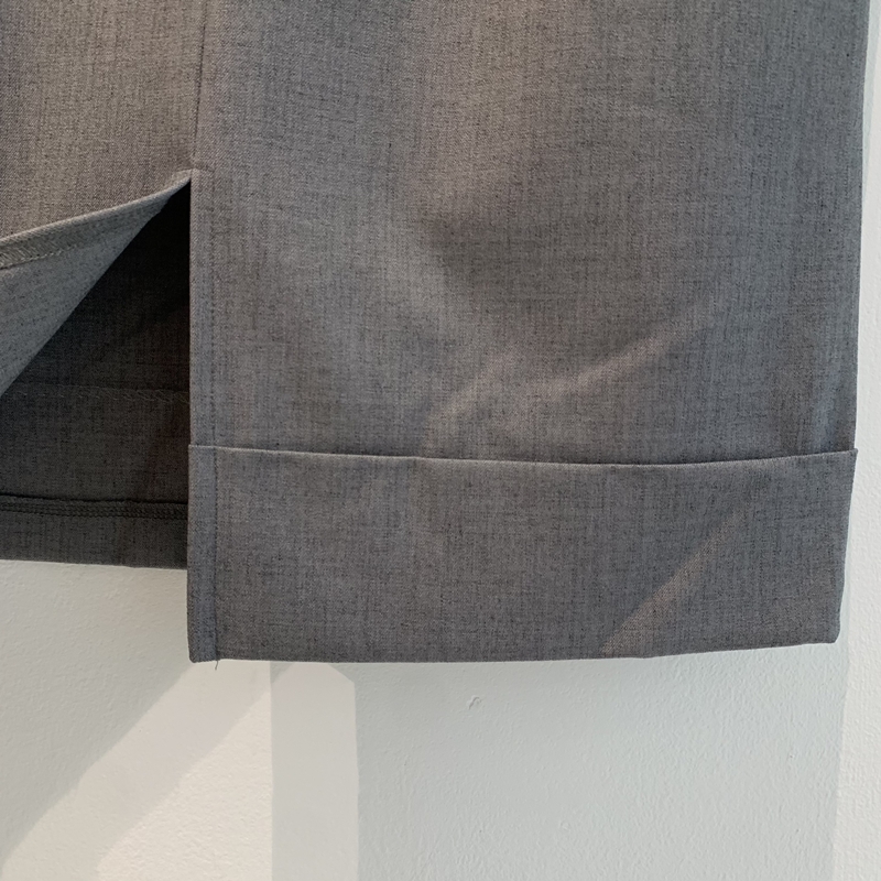 26FW WOOL CARVE H- SKIRT (2COLOR)