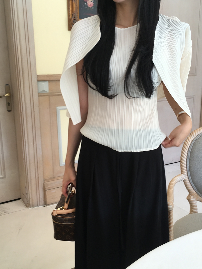 Rumie Pleats cardigan*premium (3COLOR)