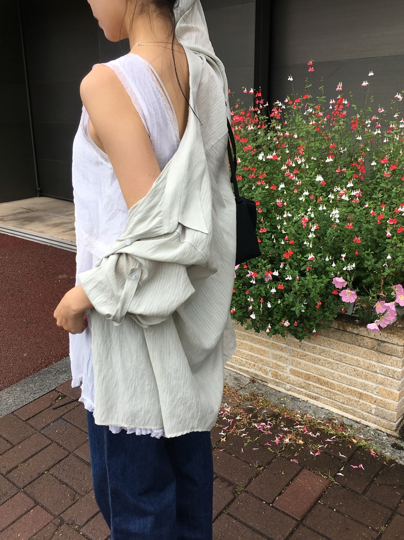 Breeze fril layered OPS *(2COLOR)
