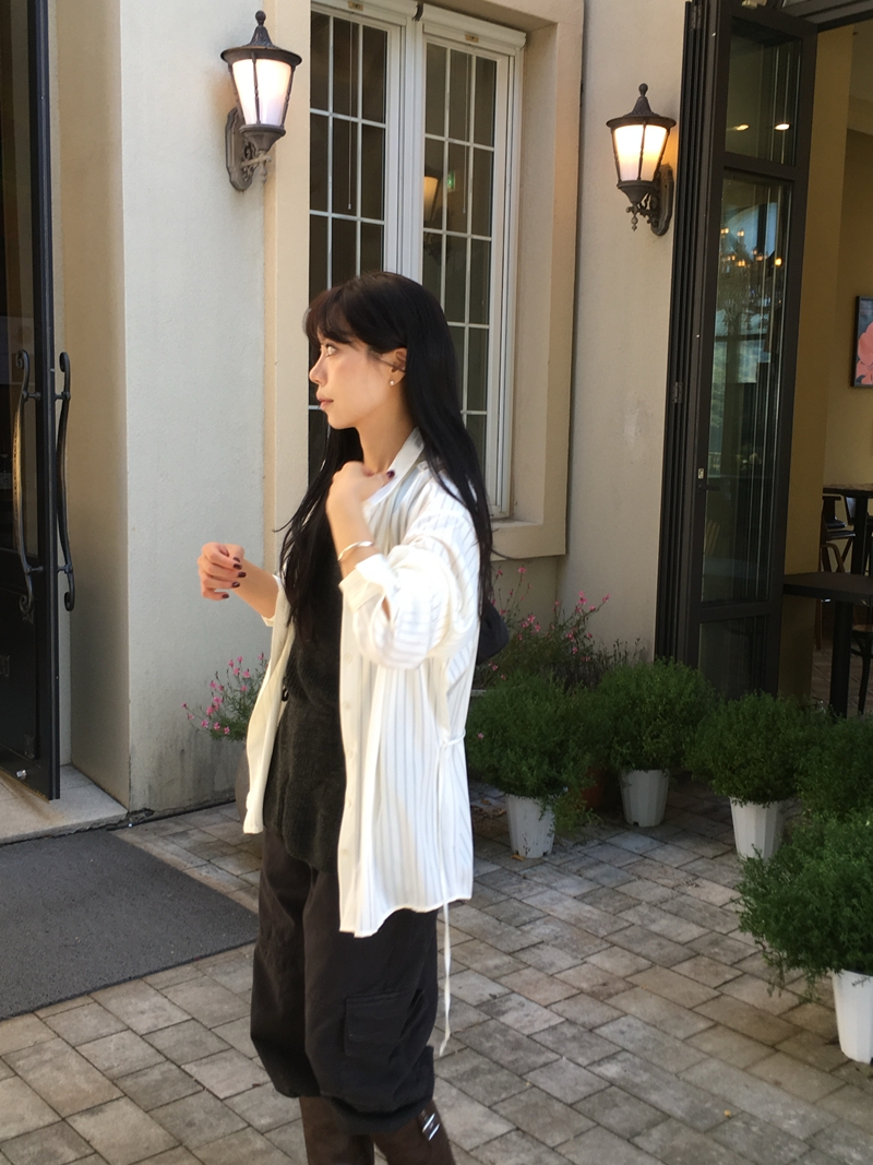 26FW STAIN ST WRAP SHIRT (2COLOR)