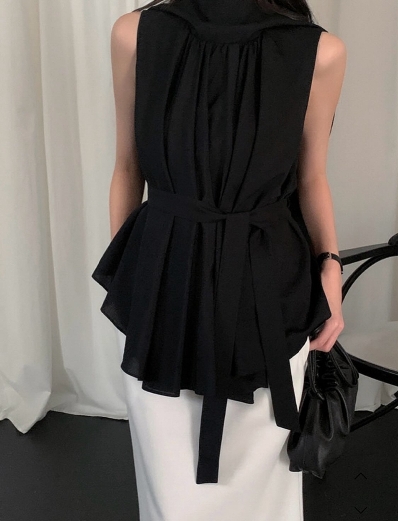 Brunch Tie wrap blouse