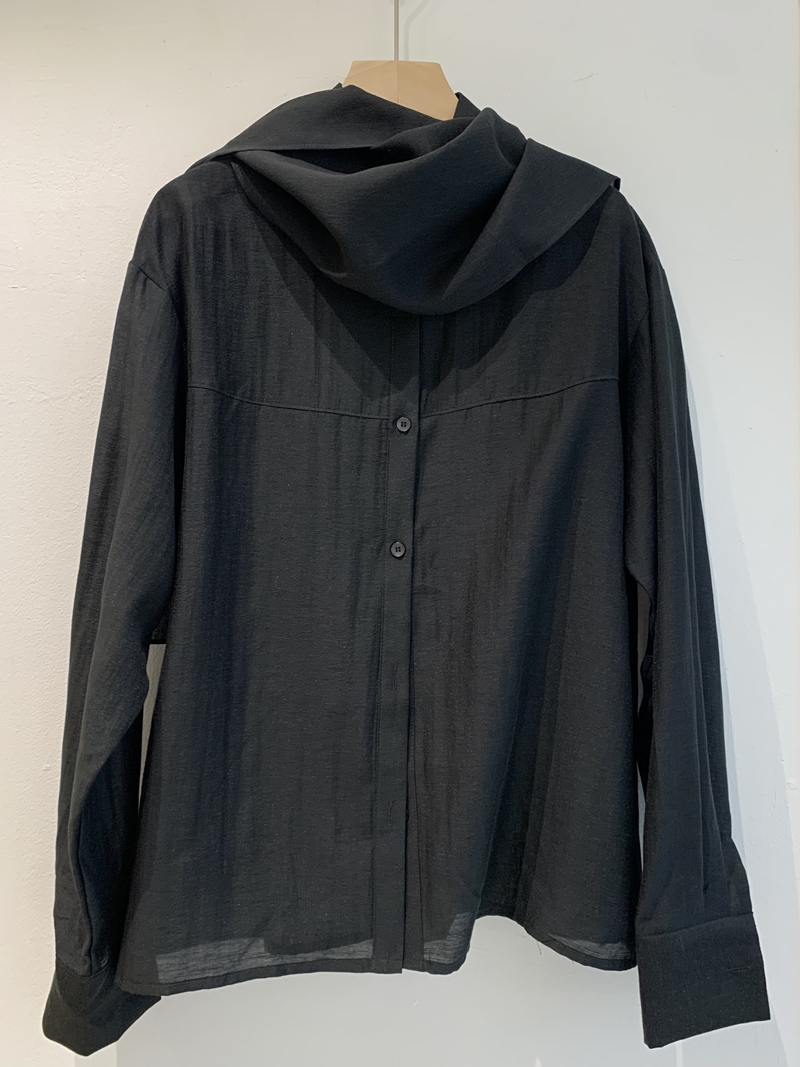26FW Liebe SHAWL WRAP BLOUSE (3COLOR)