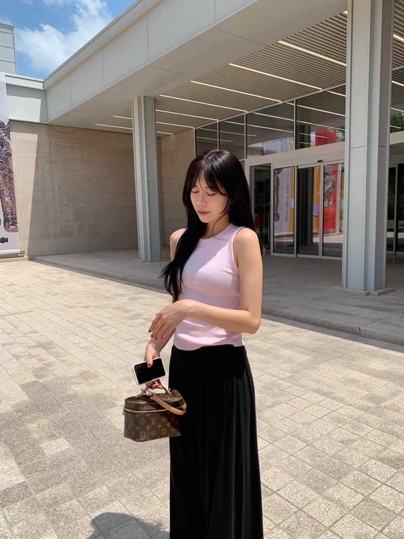 Summer 골지 Sleeveless (4COLOR)