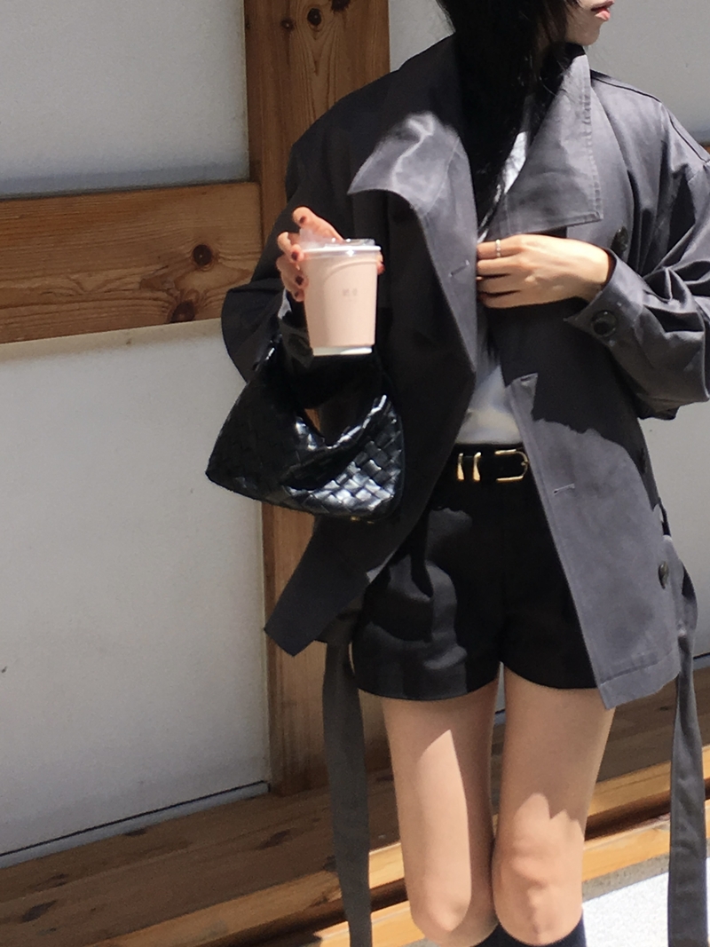 26FW OVER-FIT TRENCH COAT (CHARCOAL)