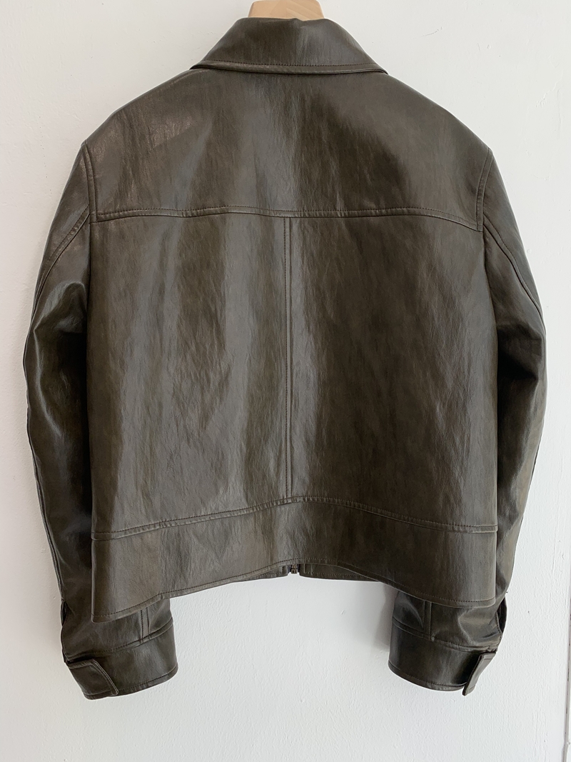 26FW LEATHER STANDARD JACKET *HQ