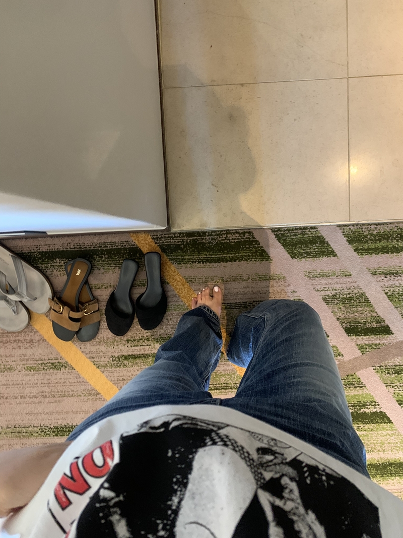 WASHING Deep boots cut Denim PT