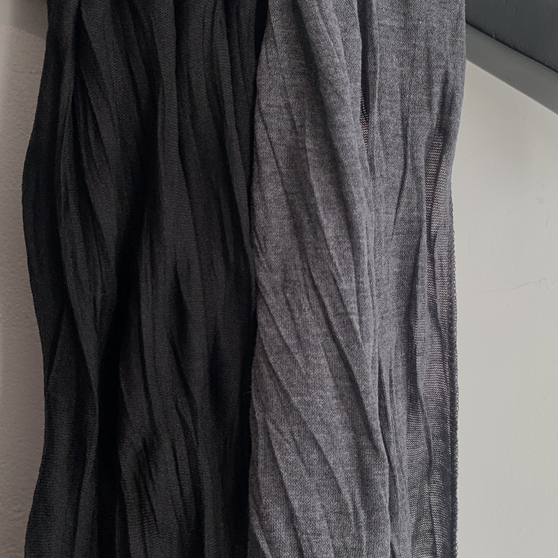FW PLEATS MUFFLER (2COLOR)