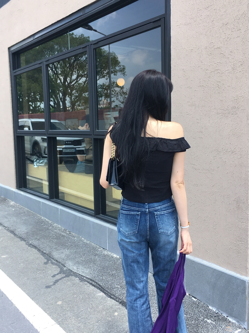 WASHING Deep boots cut Denim PT