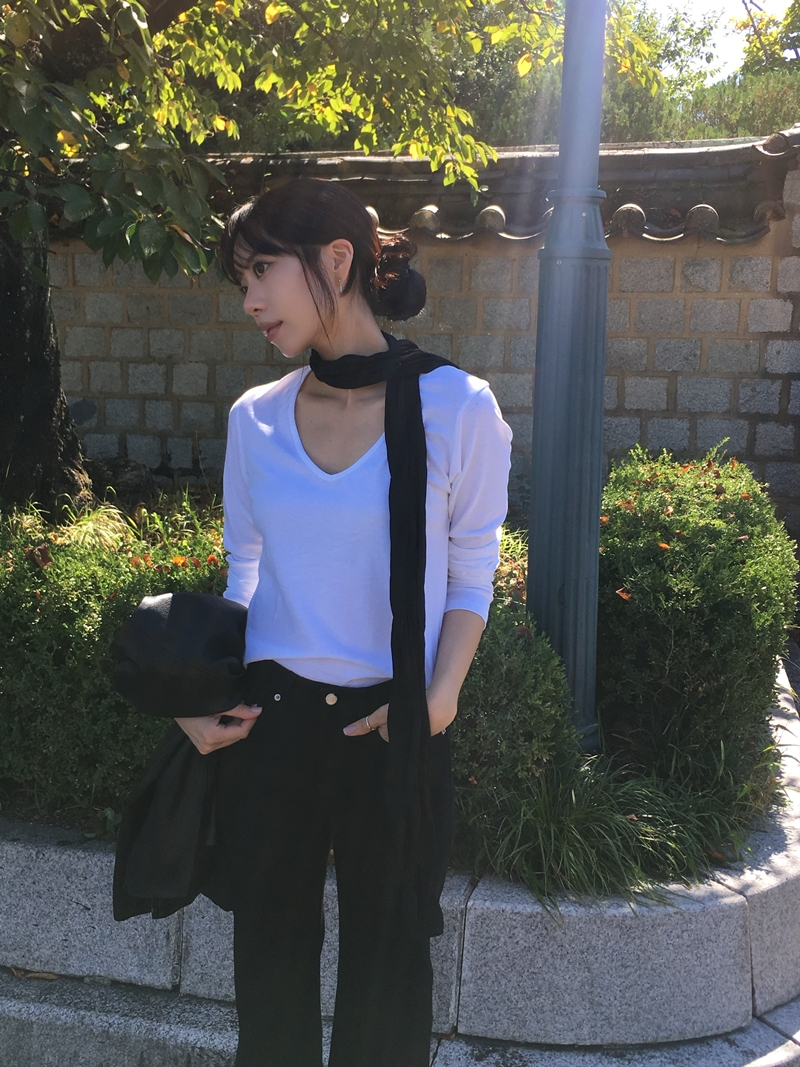 FW PLEATS MUFFLER (2COLOR)