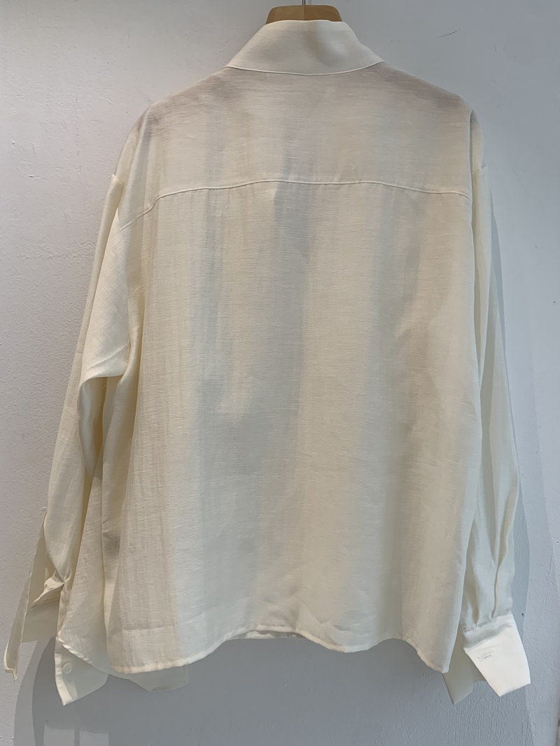 26FW Liebe SHAWL WRAP BLOUSE (3COLOR)