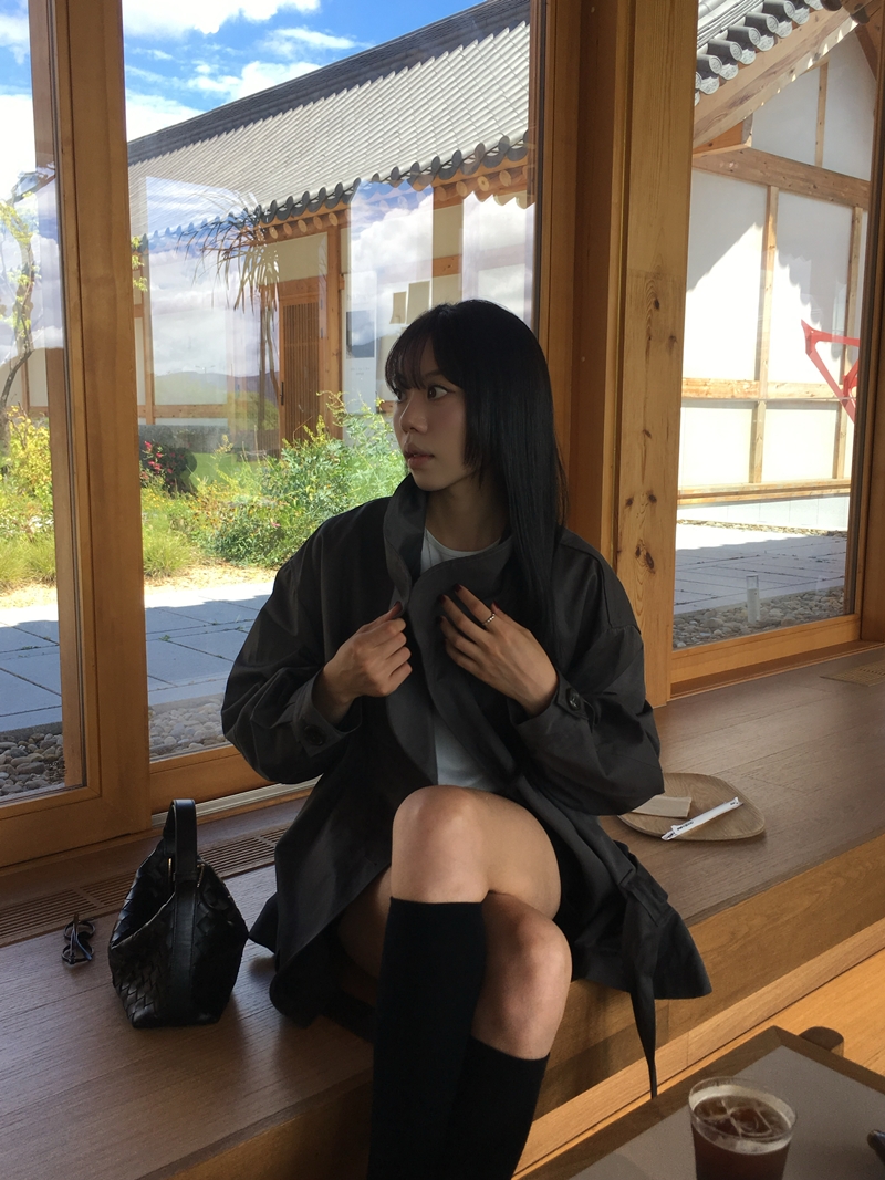 26FW OVER-FIT TRENCH COAT (CHARCOAL)