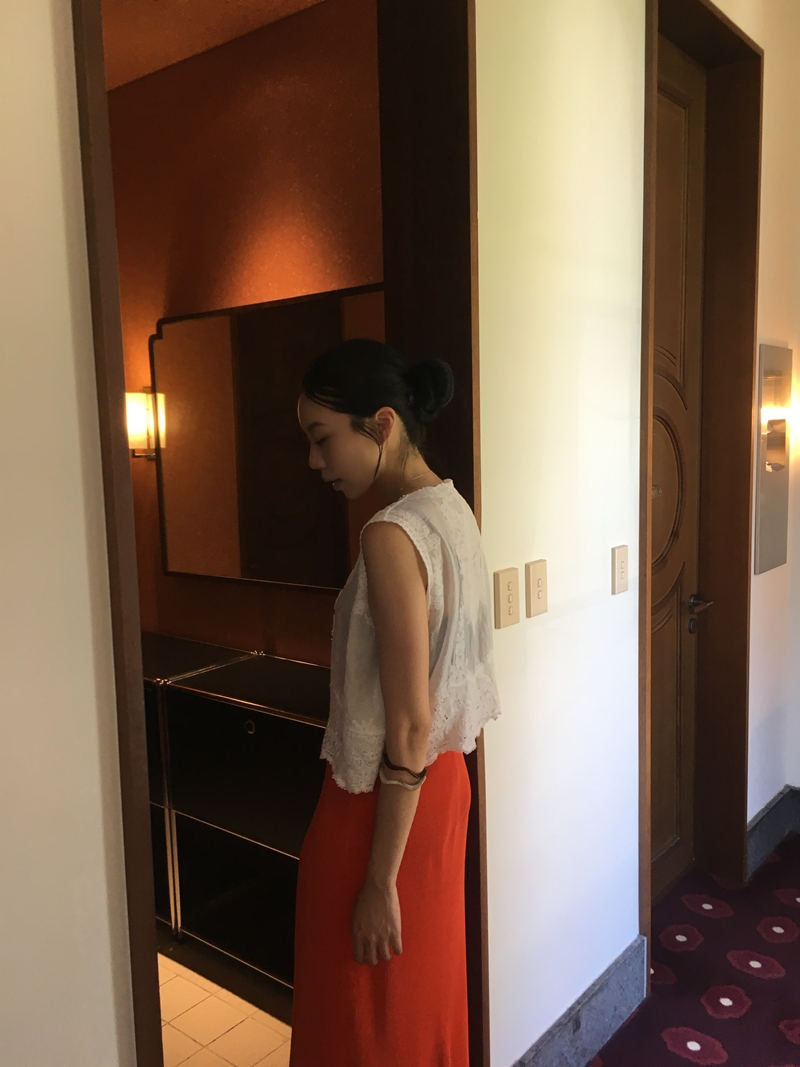 Arty Lace sleeveless blouse