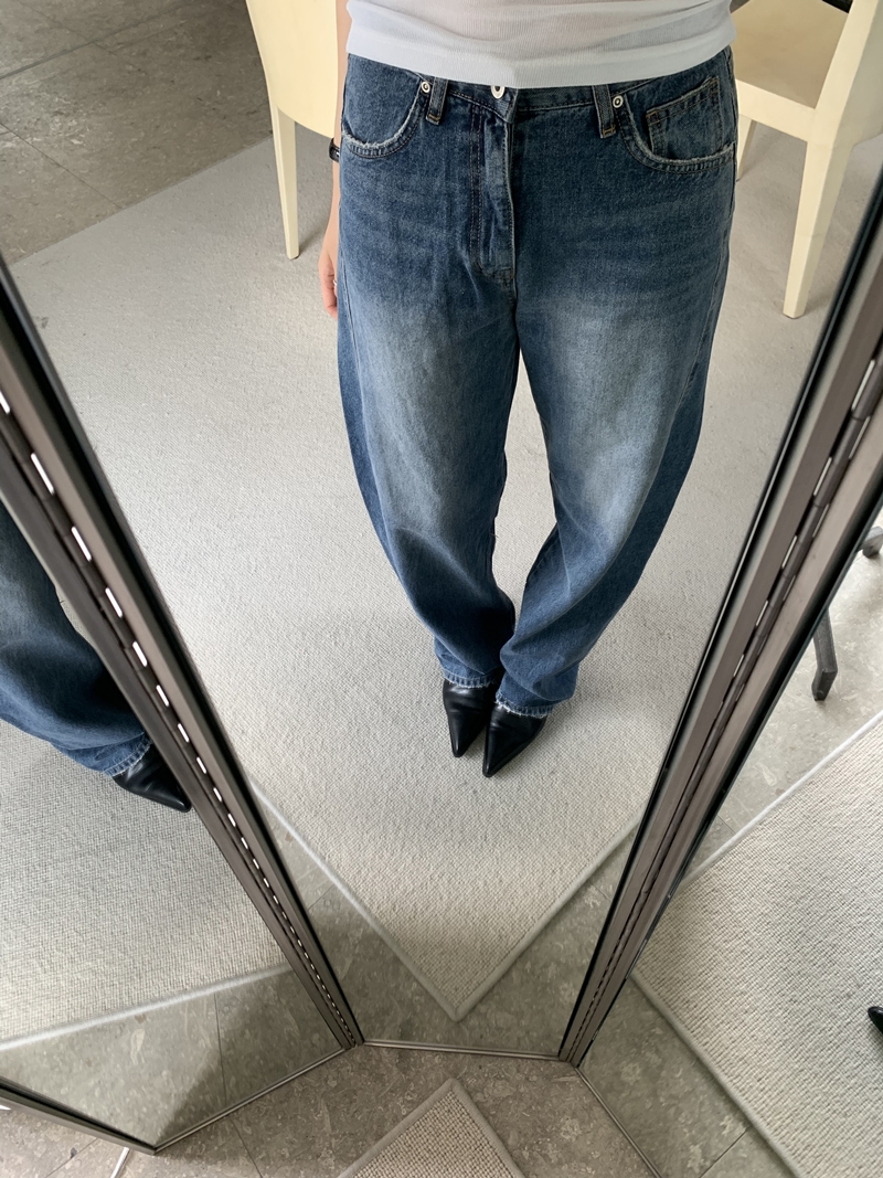 26FW LUMI WASHING DENIM JEANS *HQ