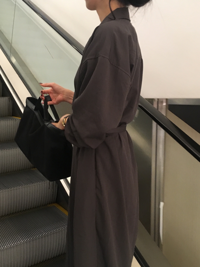 FW Robe Trench Shirt OPS (2COLOR)