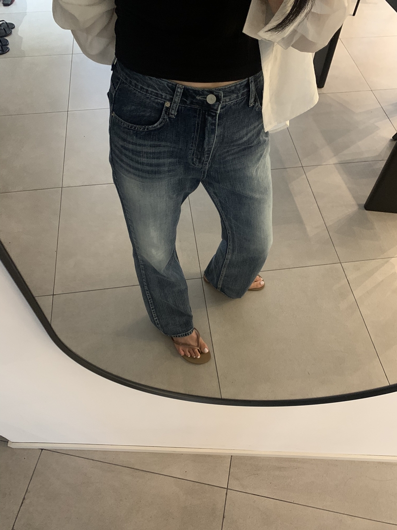 WASHING Deep boots cut Denim PT