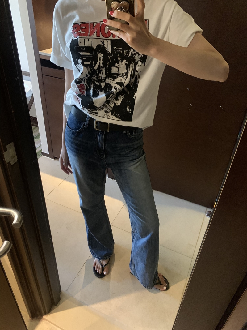 WASHING Deep boots cut Denim PT