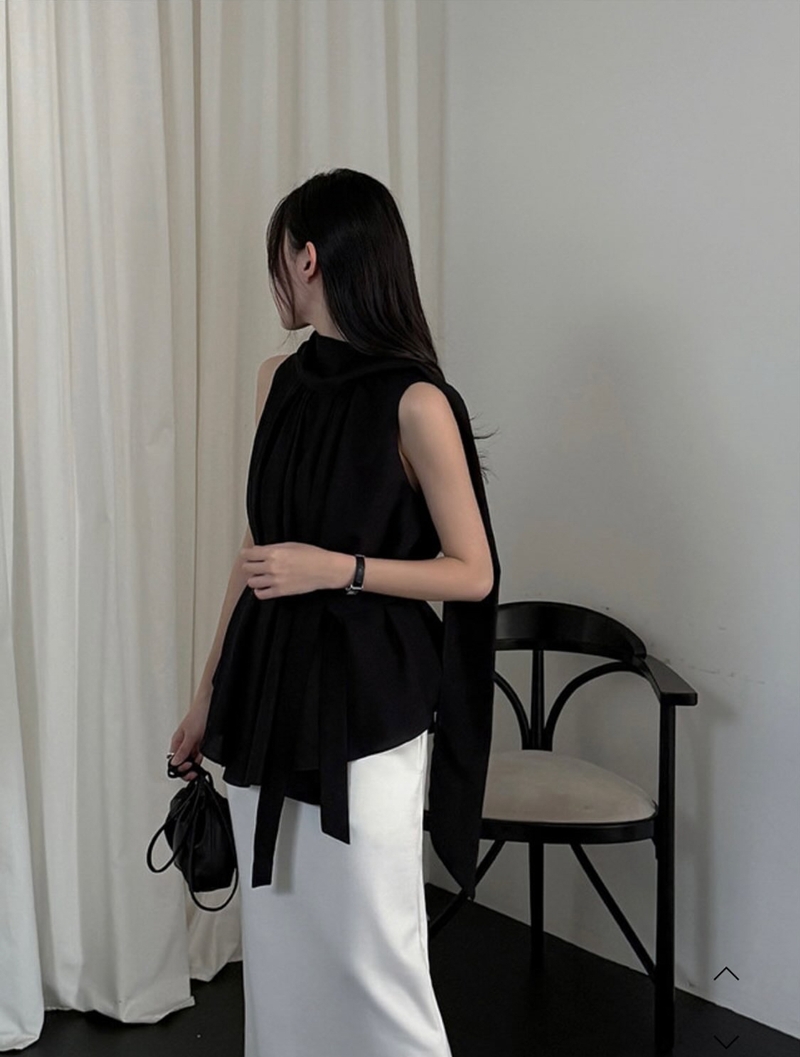 Brunch Tie wrap blouse