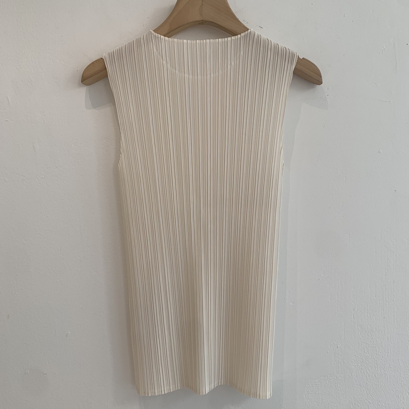 Rumie Pleats sleeveless *premium (3COLOR)