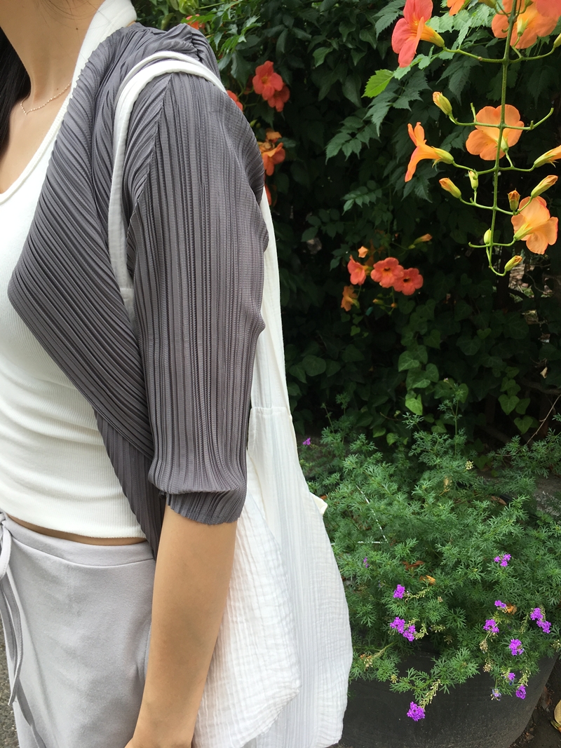 Cotton Maxi long SK (2COLOR)