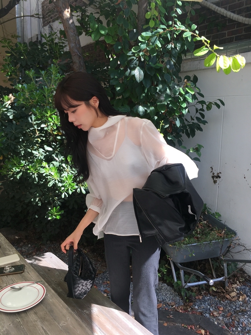 FW VARR HIGHNECK BLOUSE *premium