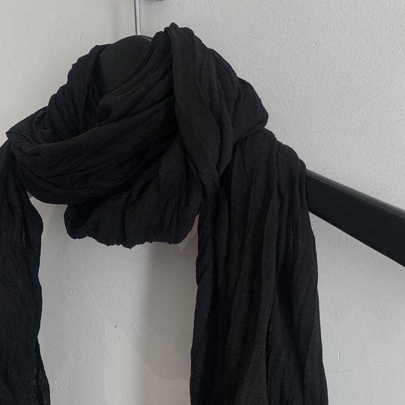 FW PLEATS MUFFLER (2COLOR)