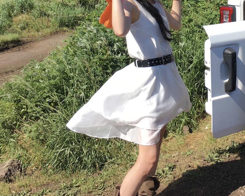 LEATHER WIDE BELT *(2COLOR)