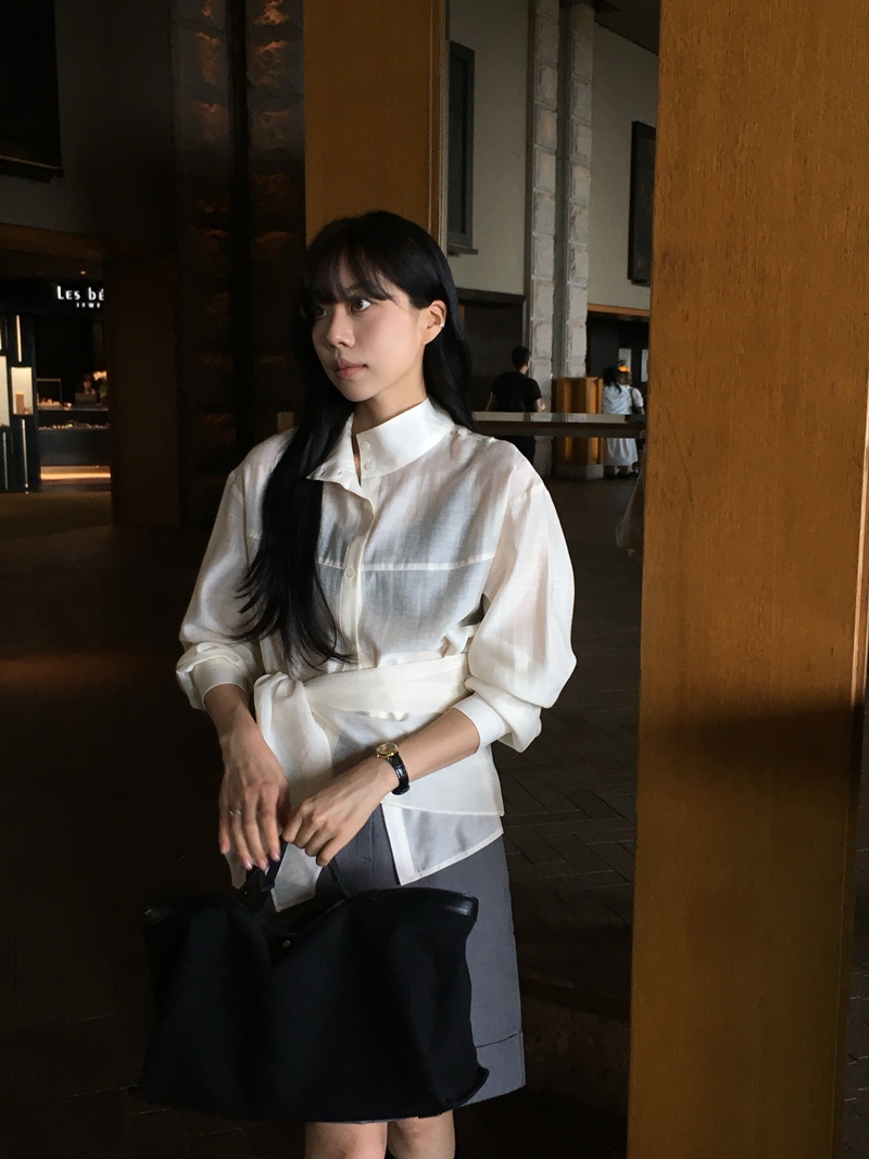 26FW WOOL CARVE H- SKIRT (2COLOR)